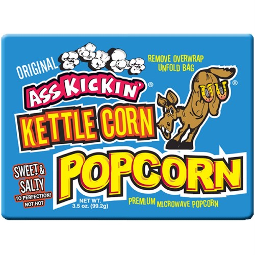 Ass Kickin' Microwave Popcorn Bag