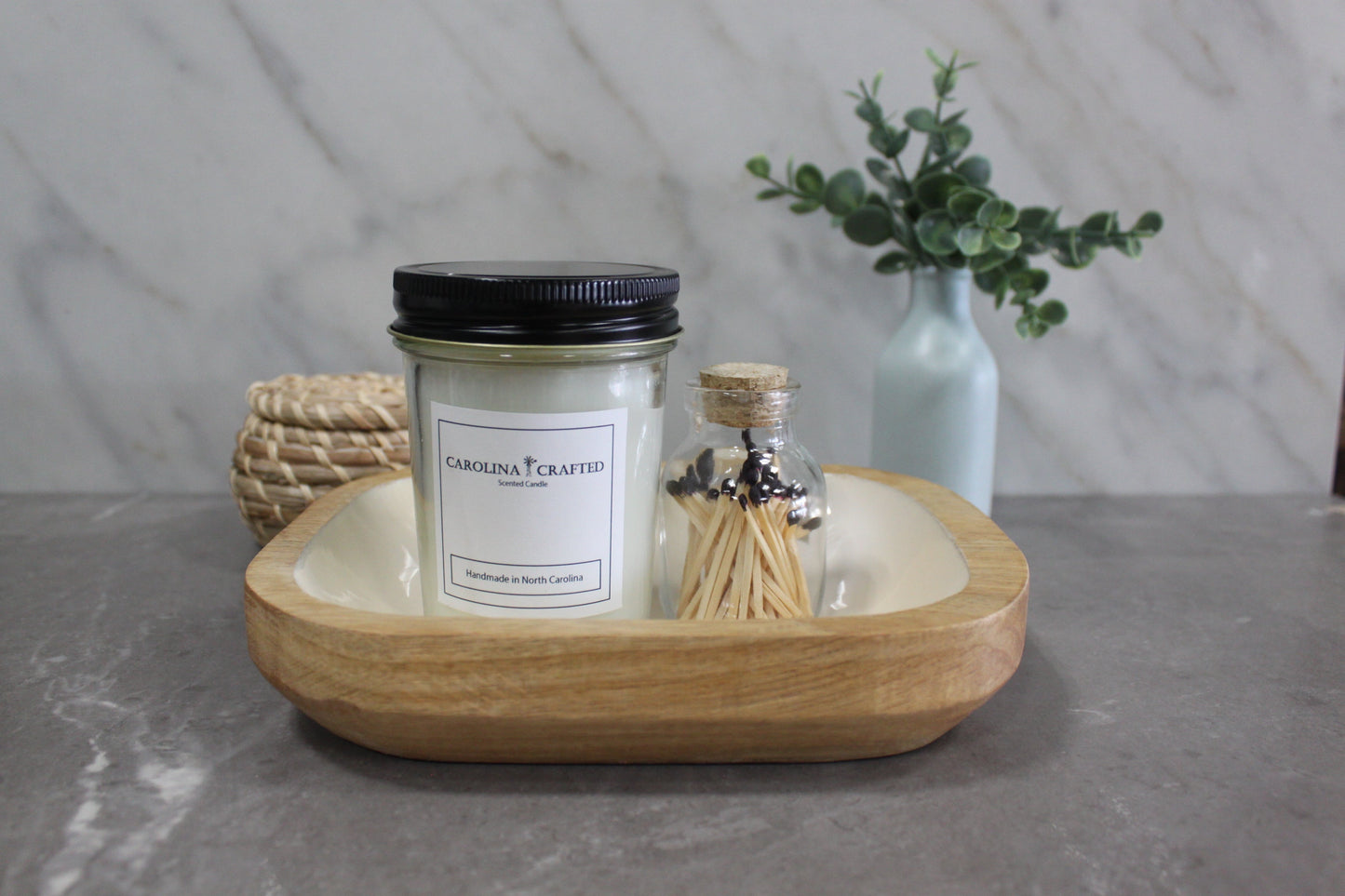 Golden Santal Candle